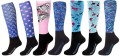 Womens Printed Peddies